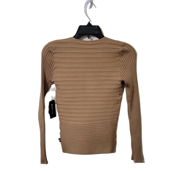 Bisou Jeans Caramel Sweater size M - 78% silk - Picture 5 of 7